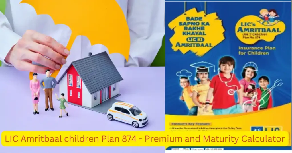 LIC Amritbaal children Plan 874 - Premium and Maturity Calculator