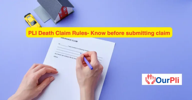 PLI Death claim rules